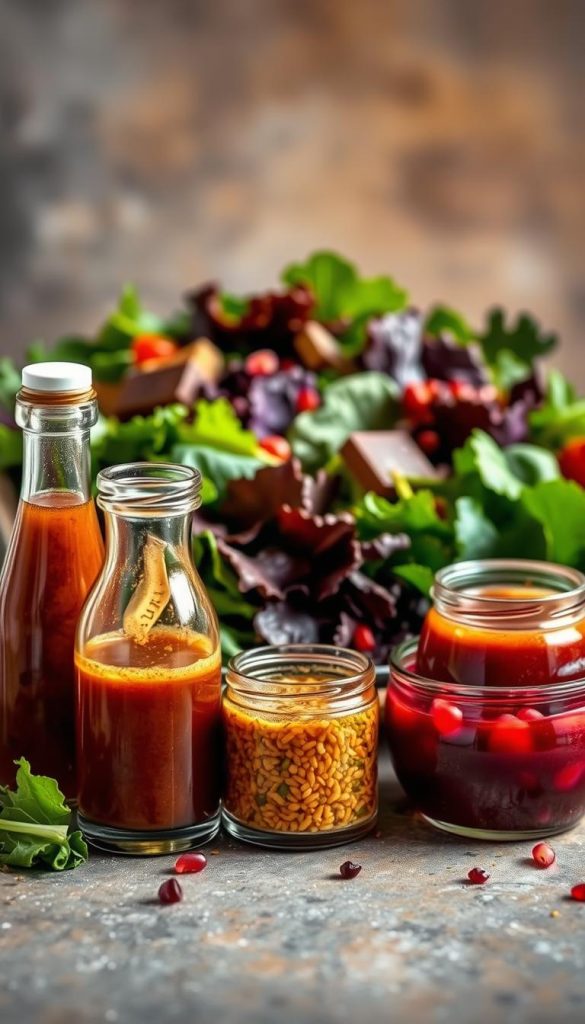 creative salad dressings for winter salads
