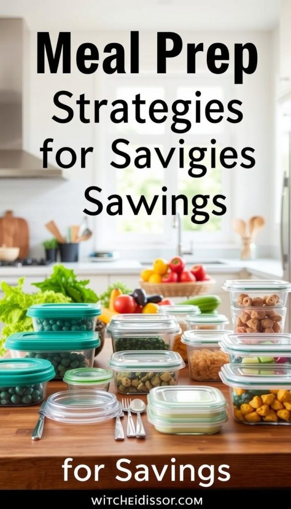 meal prep tips for saving money on groceries